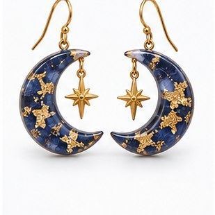 Handcrafted earrings selected for personal style