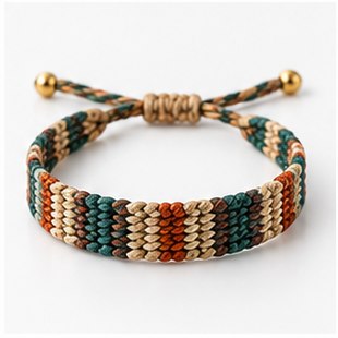 Glass Stone Beaded Bracelet