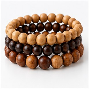 Long Bead Bangle Bracelet