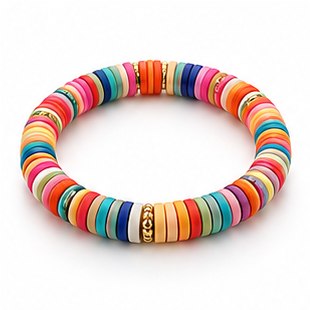 Wood Stone Beaded Bracelet Set