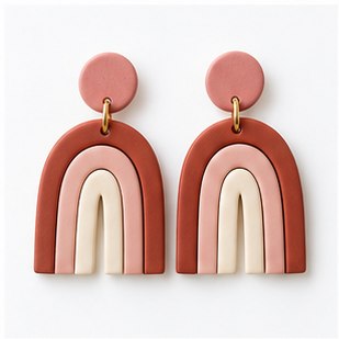 Borgata Circle Drop Earrings