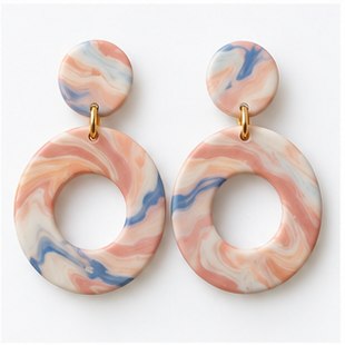 Chloe Half-Moon Hoops
