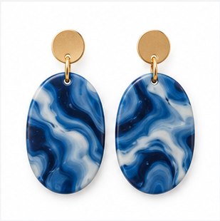 Harper Metal Dangle Earrings