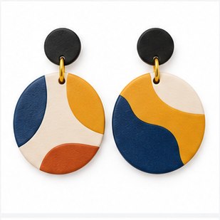 Ivy Resin Dangle Earrings