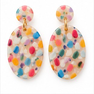 Leather Dangling Earrings