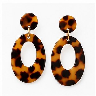 Libra 24k White Gold Plated Studs