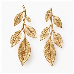 Marigold Floral Earrings