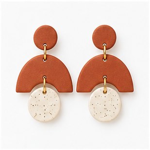 Painted Petals Drop Earrings