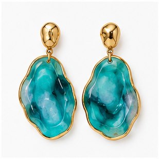 Pearl Dangling Earrings Set
