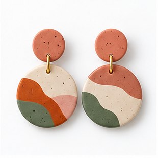 Seeing Stars Hoop Earrings