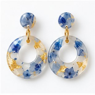 Starlight 14k Rose Gold Plated Earrings