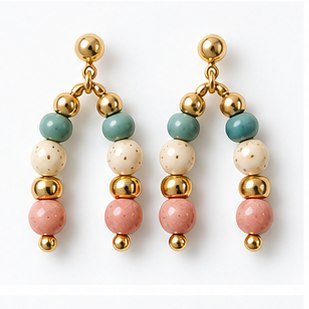 Sunshine Metal Dangle Earrings