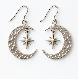 Tear Drop Shaped Hoop Earrings