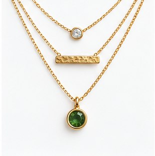 Layla Stone Pendant Necklace