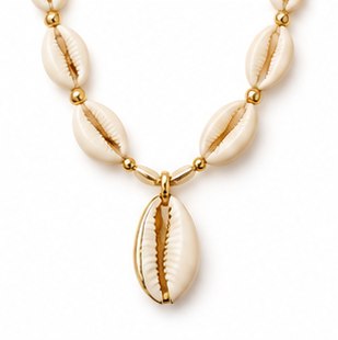 Orbit White Gold Plated Necklace