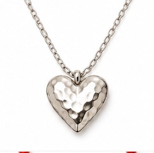 Sun Pendant Necklace in Silver