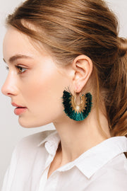 Hera Tassel Fan Earrings