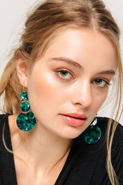Ivy Resin Dangle Earrings