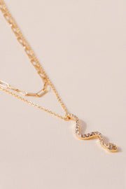 Layered Snake Chain Necklace